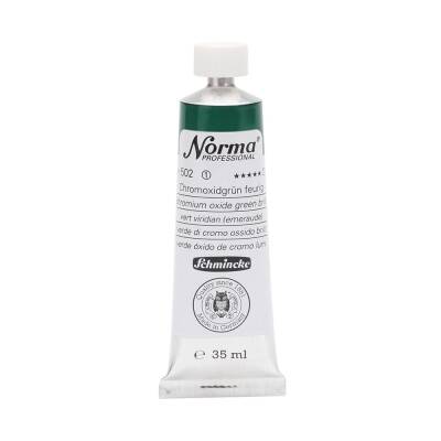 Schmincke Norma Profesyonel 35 ml 502 Chromium Oxide Green Brill 