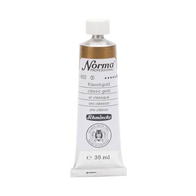 Schmincke Norma Profesyonel 35 ml 802 Classic Gold   