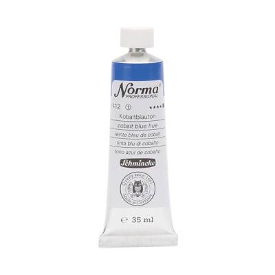 Schmincke Norma Profesyonel 35 ml 412 Cobalt Blue Hue  