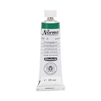 Schmincke Norma Profesyonel 35 ml 504 Emerald Green   