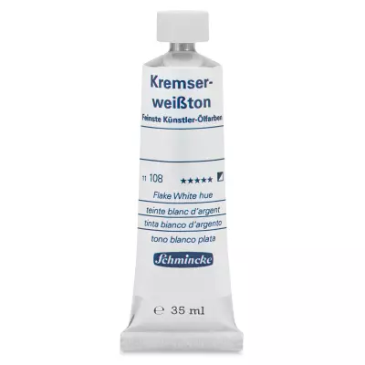 Schmincke Norma Profesyonel 35 ml 108 Flake White Hue  