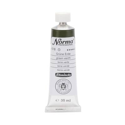 Schmincke Norma Profesyonel 35 ml 518 Green Earth   