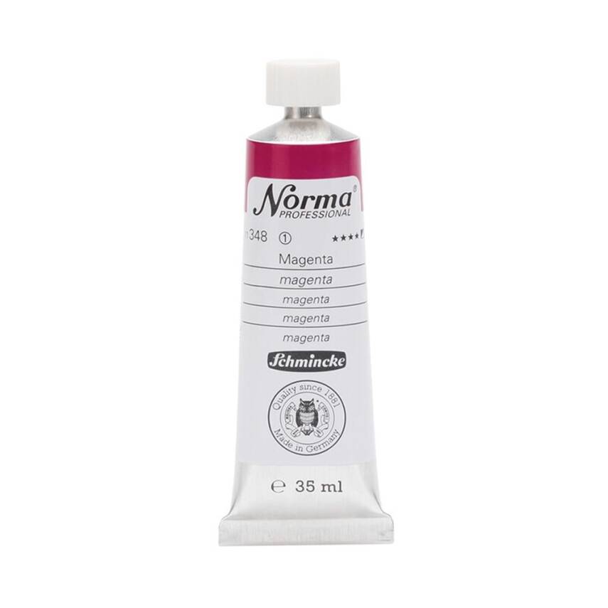 Schmincke Norma Profesyonel 35 ml 348 Magenta     - 1