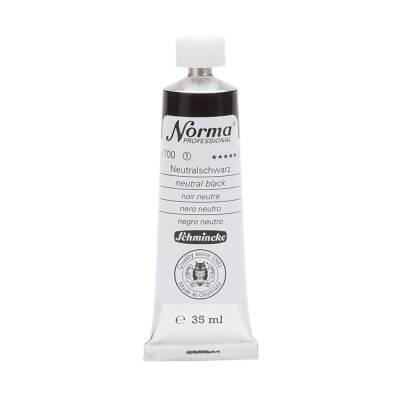 Schmincke Norma Profesyonel 35 ml 700 Neutral Black   
