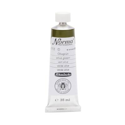 Schmincke Norma Profesyonel 35 ml 512 Olive Green   