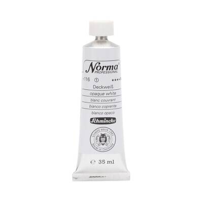 Schmincke Norma Profesyonel 35 ml 116 Opaque White   