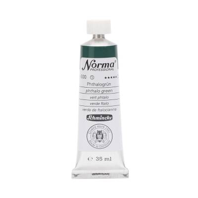Schmincke Norma Profesyonel 35 ml 500 Phthalo Green   