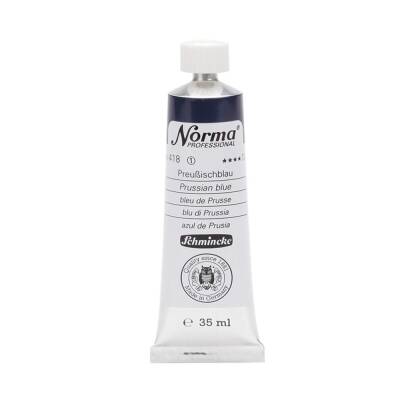 Schmincke Norma Profesyonel 35 ml 418 Prussian Blue   
