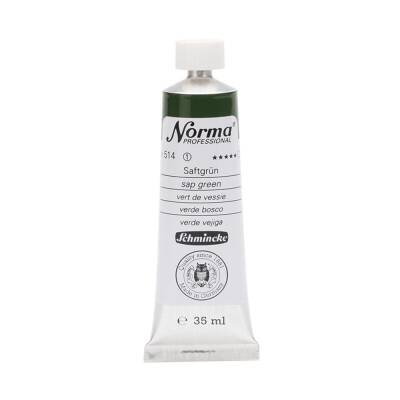 Schmincke Norma Profesyonel 35 ml 514 Sap Green   