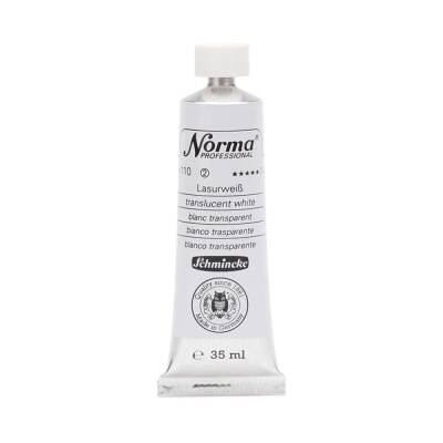 Schmincke Norma Profesyonel 35 ml 110 Translucent White   