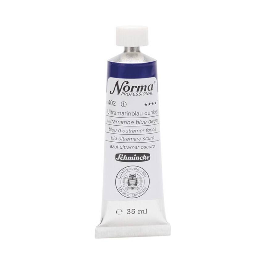 Schmincke Norma Profesyonel 35 ml 402 Ultramarine Blue Deep   - 1