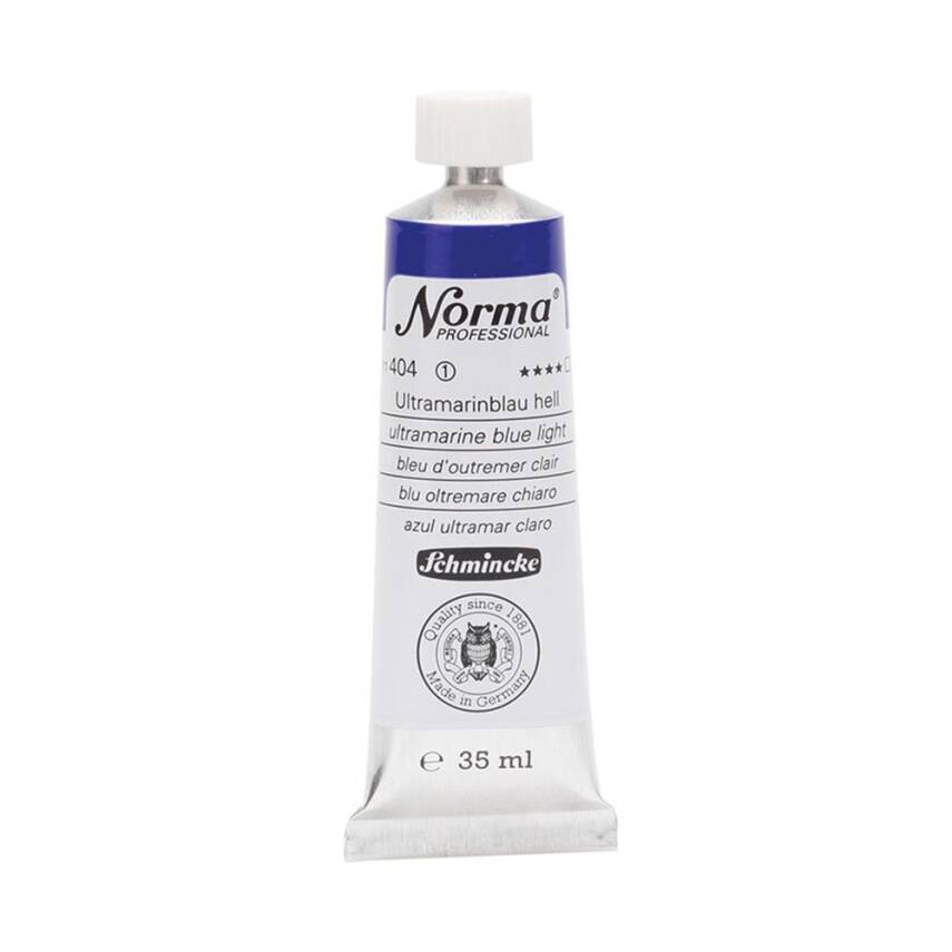 Schmincke Norma Profesyonel 35 ml 404 Ultramarine Blue Light   - 1