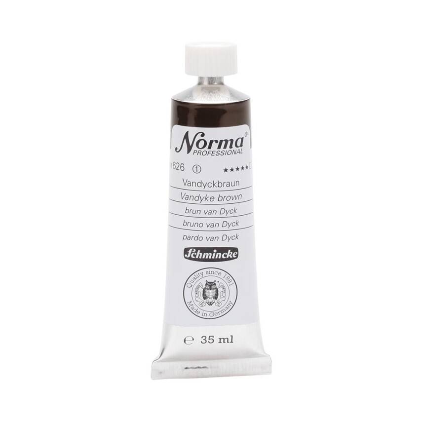 Schmincke Norma Profesyonel 35 ml 626 Vandyke Bro    - 1