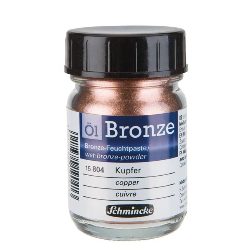 Schmincke Oil Bronze Oil Paint Gilding Pigment 50 ml 804 Copper - 1