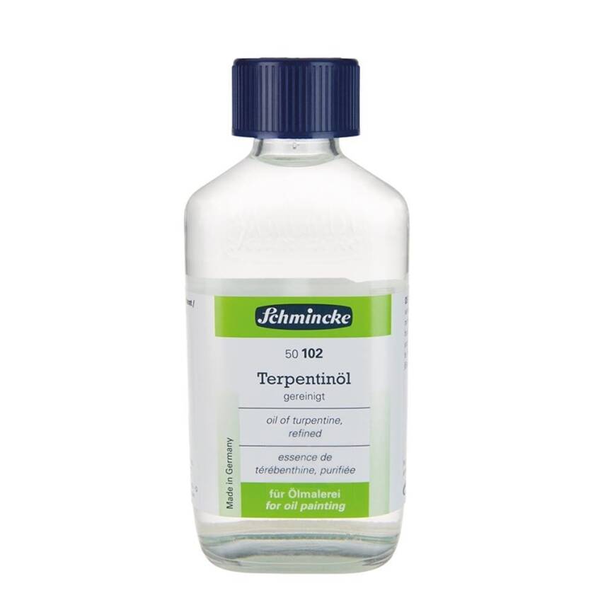 Schmincke Oil Of Turpentine Rafine Terebentin Yağı 200 ml 50102 - 1