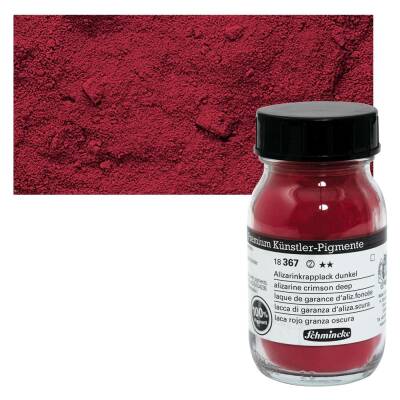 Schmincke Powder Pigment Alizarine Crimson Deep 100 ml