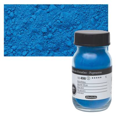 Schmincke Powder Pigment Azure Blue 100 ml