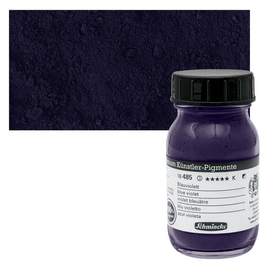 Schmincke Powder Pigment Blue Violet 100 ml - 1