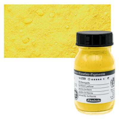 Schmincke Powder Pigment Brilliant Yellow 100 ml