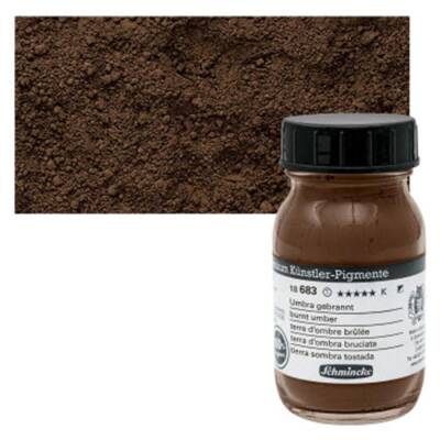 Schmincke Powder Pigment Burnt Umber 100 ml