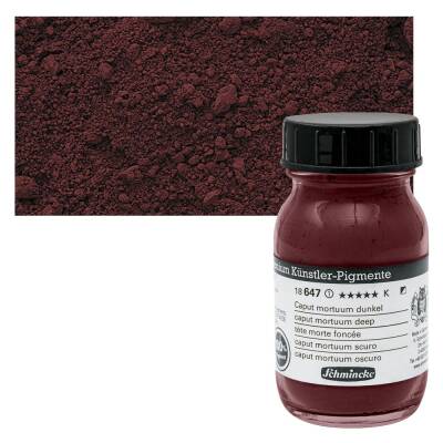 Schmincke Powder Pigment Caput Mortuum Deep 100 ml