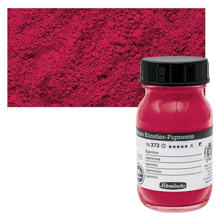 Schmincke Powder Pigment Carmine 100 ml - 1
