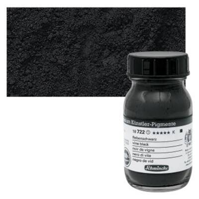 Schmincke Powder Pigment Lamp Black 100 ml