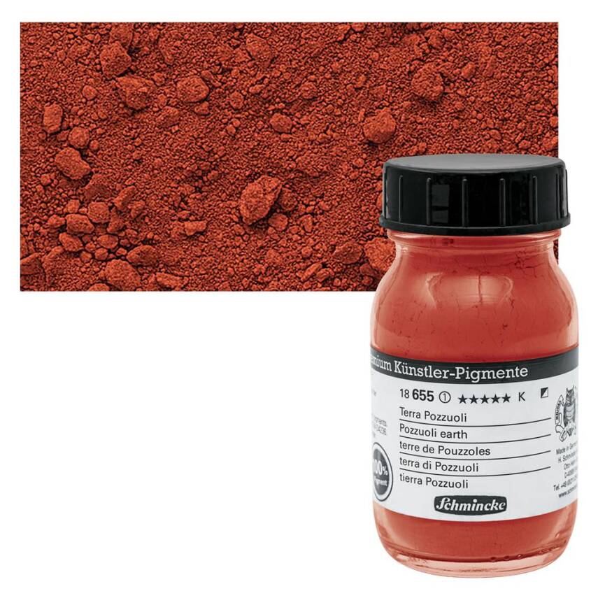 Schmincke Powder Pigment Pozzuoli Earth 100 ml - 2