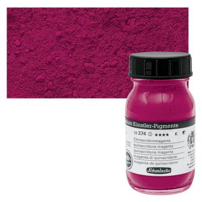 Schmincke Powder Pigment Quinacridone Magenta 100 ml