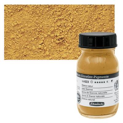Schmincke Powder Pigment Raw Sienna 100 ml (1)