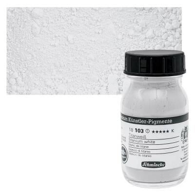 Schmincke Powder Pigment Titanium White 100 ml