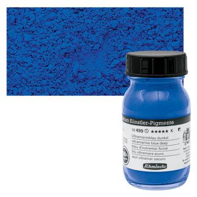 Schmincke Powder Pigment Ultramarine Blue Deep 100 ml (1)