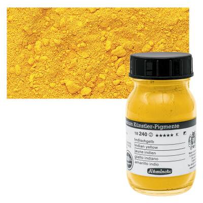 Schmincke Powder Pigment Yellow Ocher 100 ml