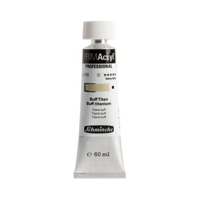 Schmincke Primacryl Artist Acrylic Paint 106 Buff Titanium 60 ml