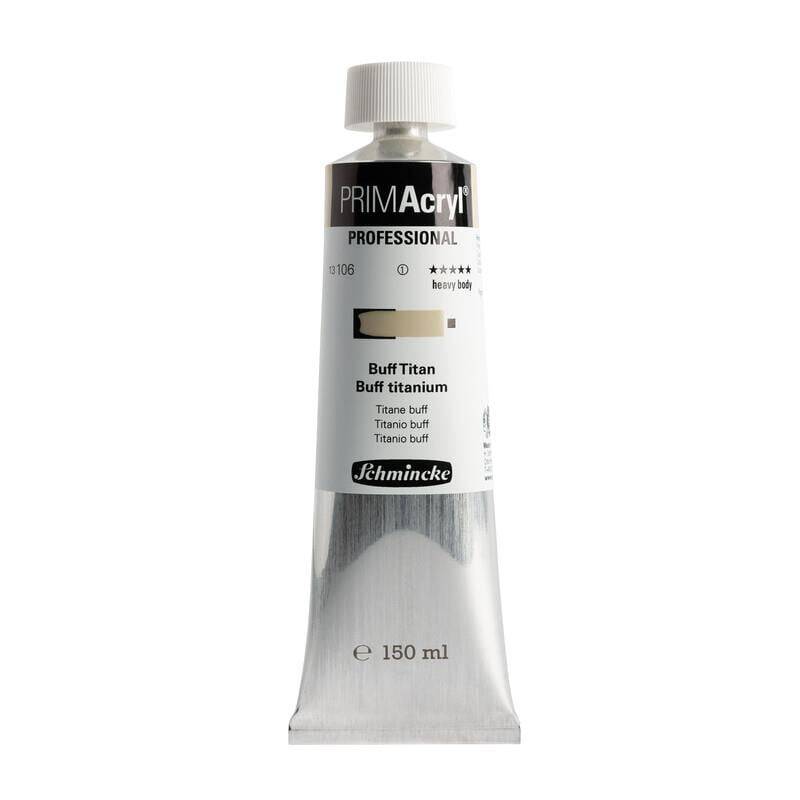 Schmincke Primacryl Artist Acrylic Paint 150 ml Series 1 106 Buff Titanium - 1