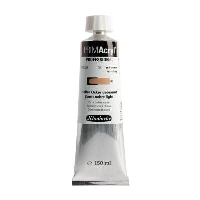 Schmincke Primacryl Artist Acrylic Paint 150 ml Series 1 659 Burnt Ocher Light