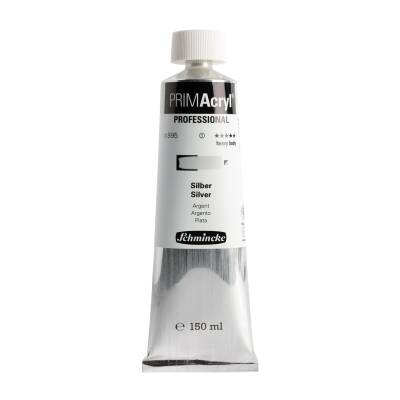 Schmincke Primacryl Artist Acrylic Paint 150 ml Series 3 895 Silver