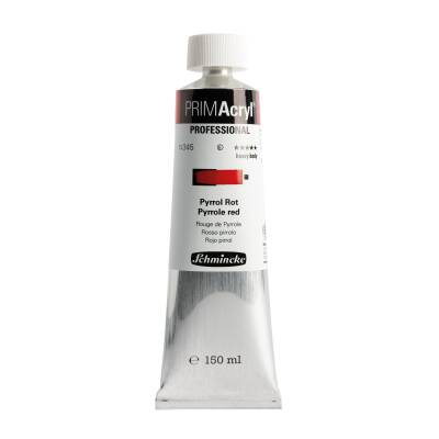 Schmincke Primacryl Artist Acrylic Paint 150 ml Series 6 345 Pyrrole Red