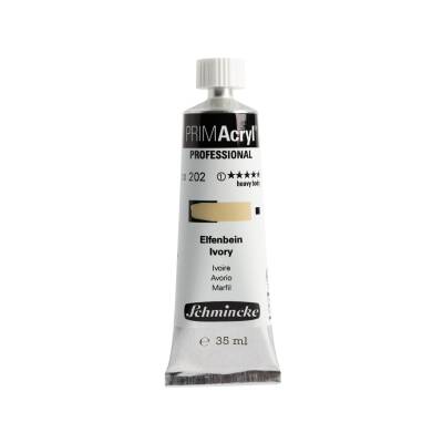 Schmincke Primacryl Artist Acrylic Paint 202 Ivory 35 ml