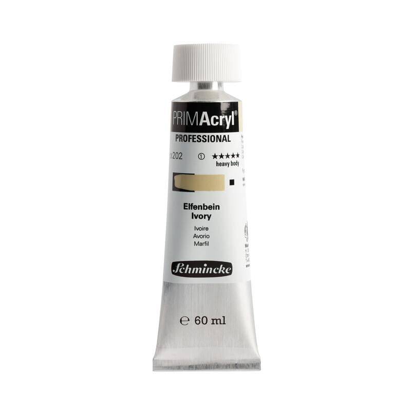 Schmincke Primacryl Artist Acrylic Paint 202 Ivory 60 ml - 1