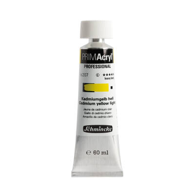 Schmincke Primacryl Artist Acrylic Paint 207 Cadmium Yellow Light 60 ml