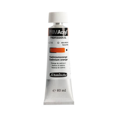 Schmincke Primacryl Artist Acrylic Paint 214 Cadmium Orange 60 ml