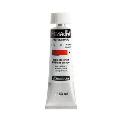 Schmincke Primacryl Artist Acrylic Paint 215 Brilliant Orange 60 ml