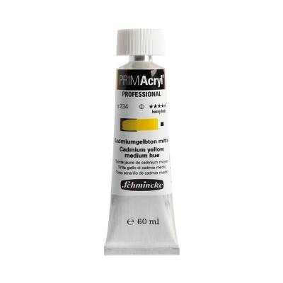 Schmincke Primacryl Artist Acrylic Paint 234 Cadmium Yellow Medium Hue 60 ml