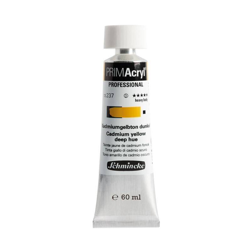Schmincke Primacryl Artist Acrylic Paint 237 Cadmium Yellow Deep Hue 60 ml - 1