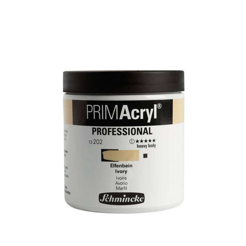 Schmincke Primacryl Artist Acrylic Paint 237 ml Series 1 202 Ivory - 1