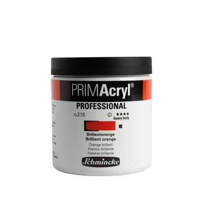 Schmincke Primacryl Artist Acrylic Paint 237 ml Series 2 215 Brilliant Orange