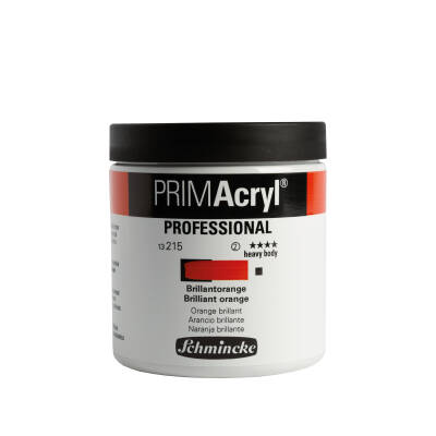 Schmincke Primacryl Artist Acrylic Paint 237 ml Series 2 215 Brilliant Orange - 2