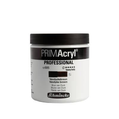 Schmincke Primacryl Artist Acrylic Paint 237 ml Series 2 685 Vandyke brown