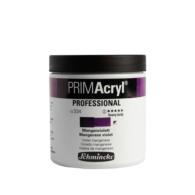 Schmincke Primacryl Artist Acrylic Paint 237 ml Series 3 334 Manganese Violet - 1